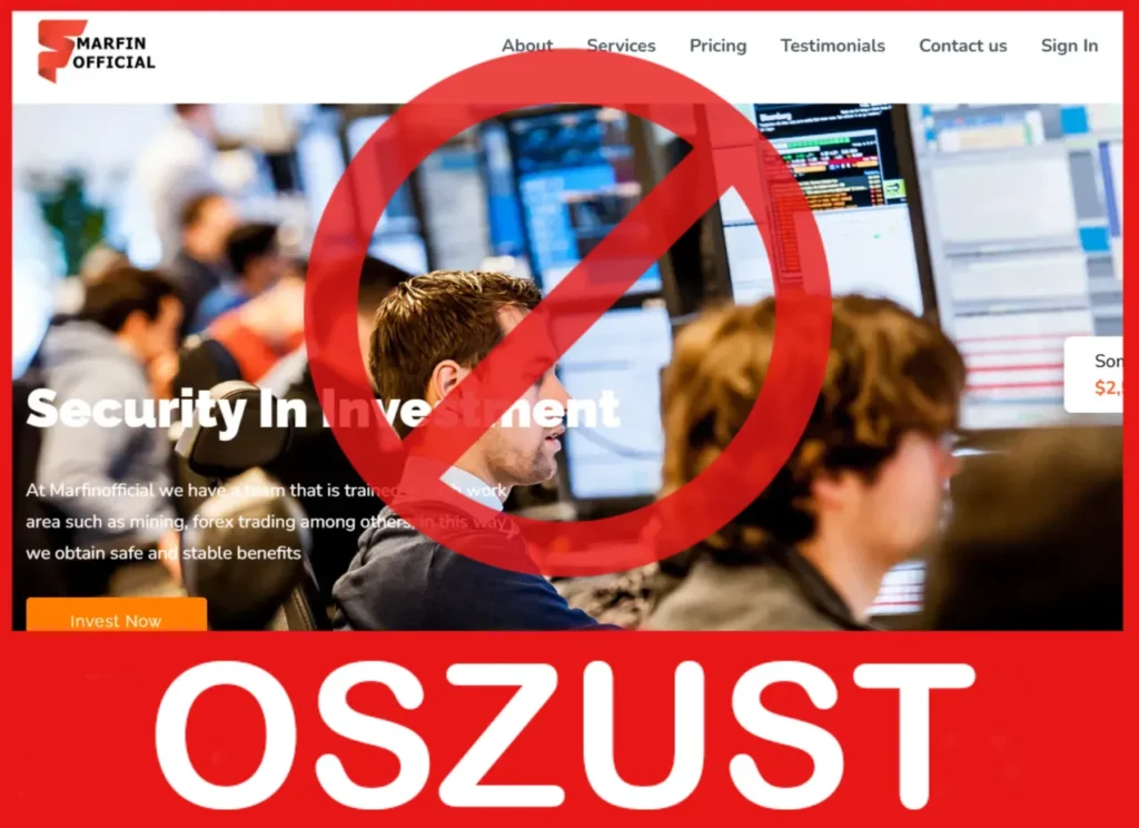 Marfinofficialis twarz ekran