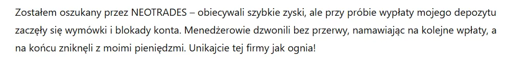 NEOTRADES 3 ekran