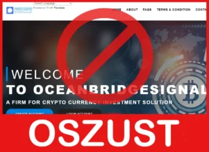 Oceanbridgesignals twarz ekran