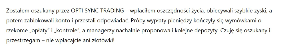 OPTI SYNC TRADING 3 ekran