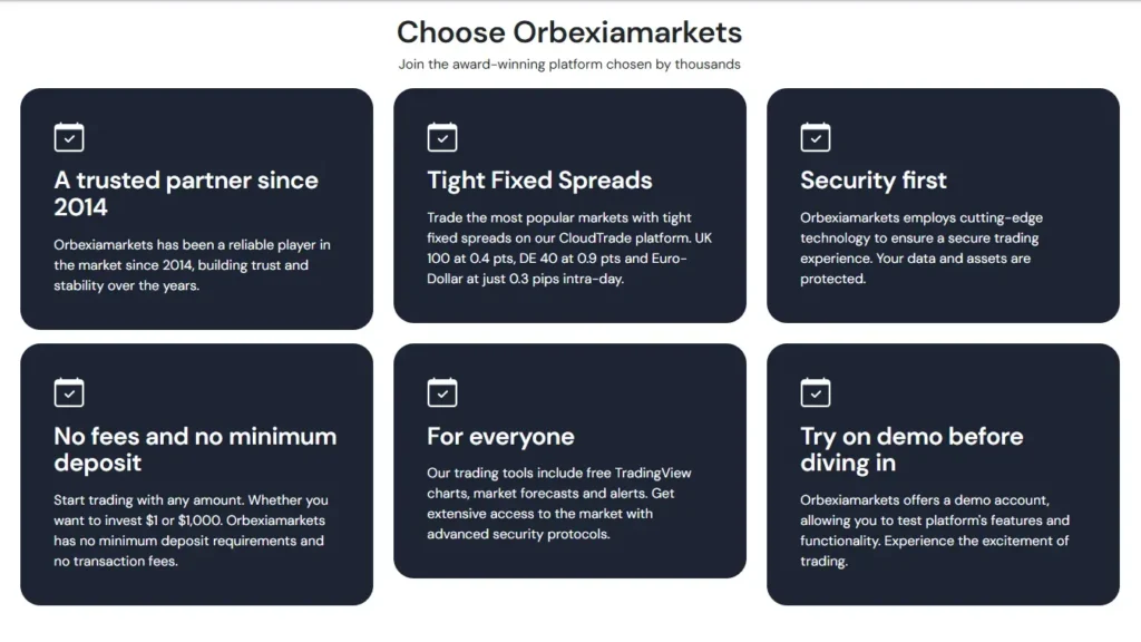 Orbexiamarkets 2 ekran