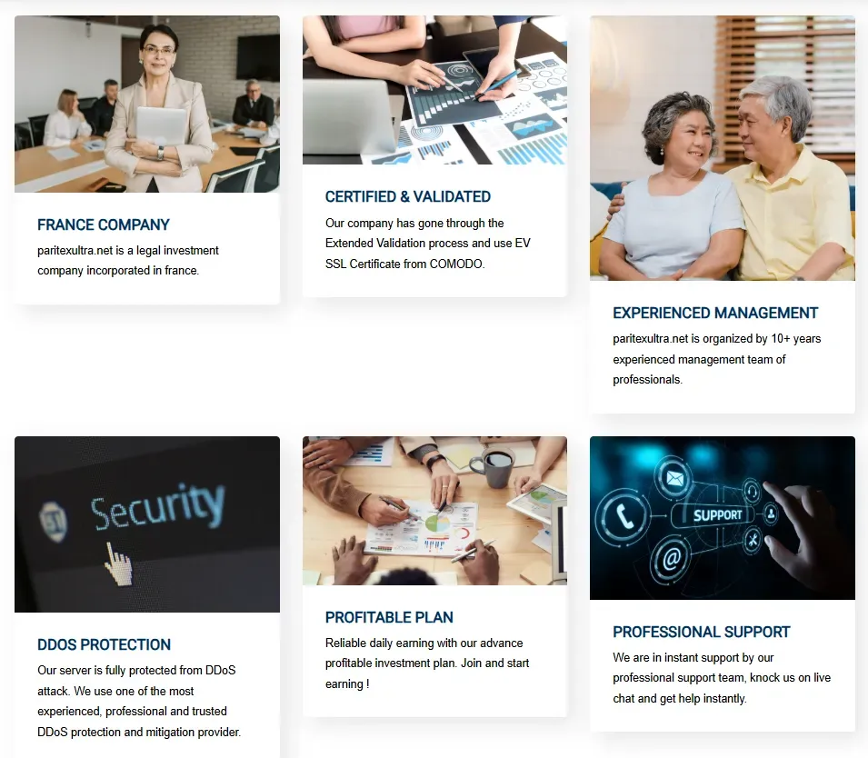 Paritexultra 1 ekran