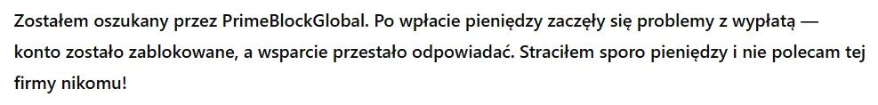 PrimeBlockGlobal 3 ekran