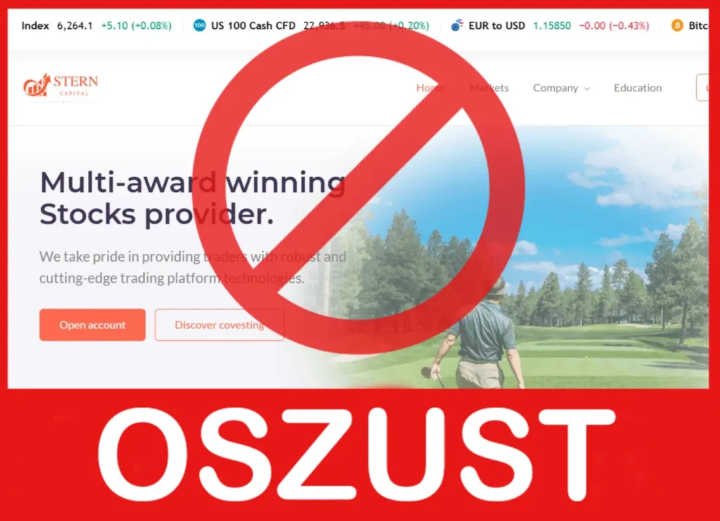 Stern Capital twarz ekran