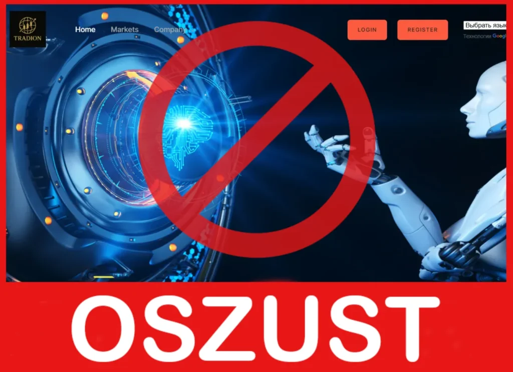 Tradionmarket twarz ekran