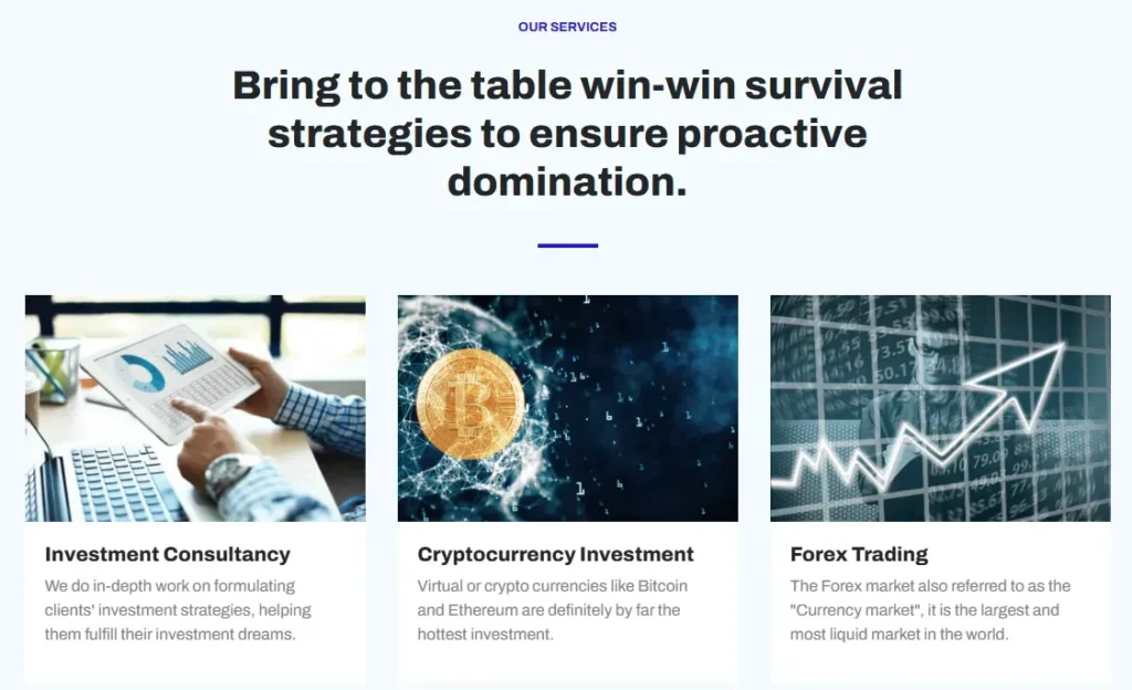 Tyrsta Investment 1 ekran