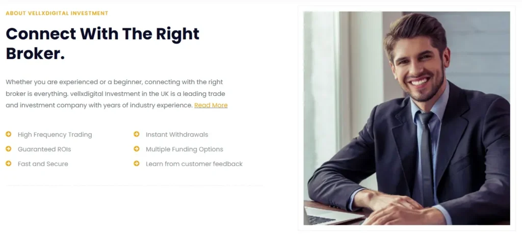 Vellxdigital Investment 1 ekran