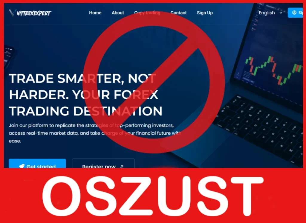 Vittrex Expert twarz ekran