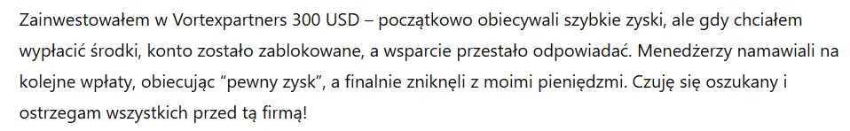 Vortexpartners 3 ekran