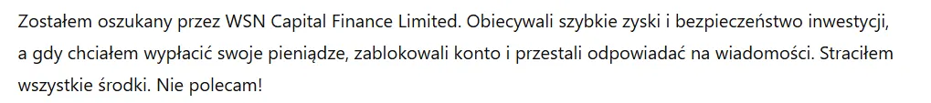 WSN Capital Finance Limited 3 ekran
