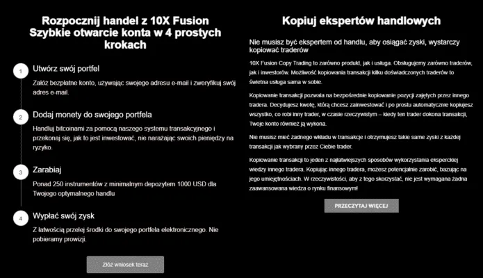 10X Fusion 2 ekran