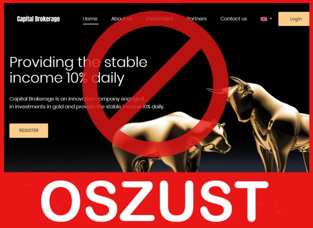 Capital Brokerage twarz ekran