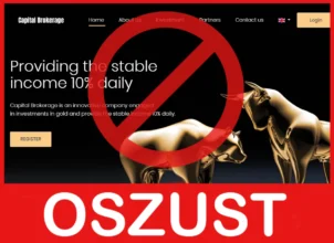 Capital Brokerage twarz ekran