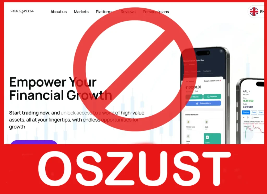 CMC Capital twarz ekran