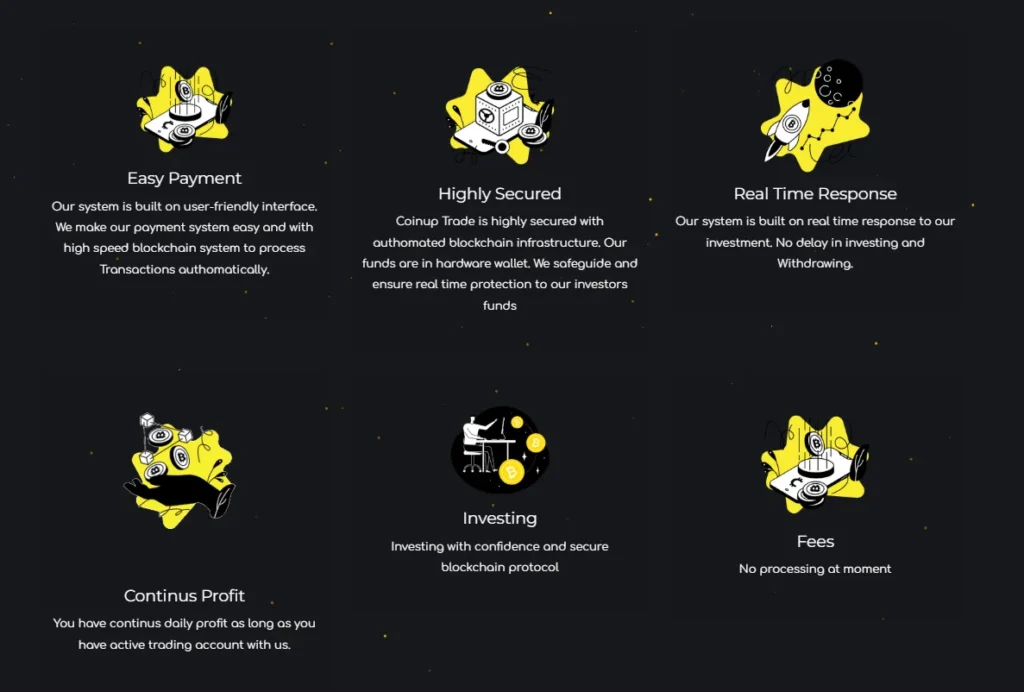 Coinup Trade 1 ekran