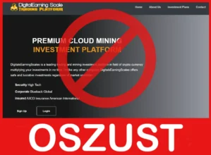 DigitalsEarningScales twarz ekran