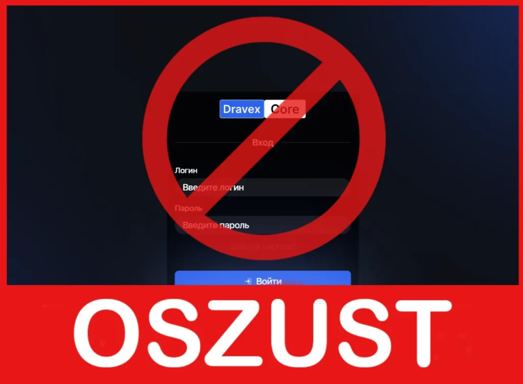 Dravex Core twarz ekran