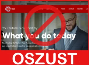 Experttradeventures twarz ekran