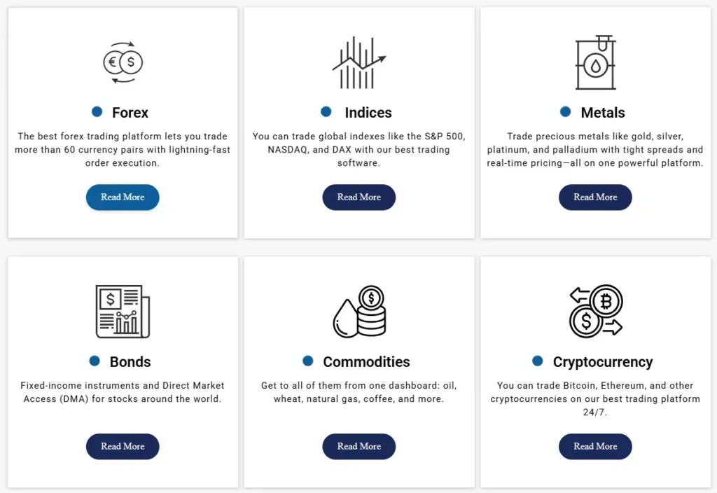 FinFlyMarkets 1 ekran