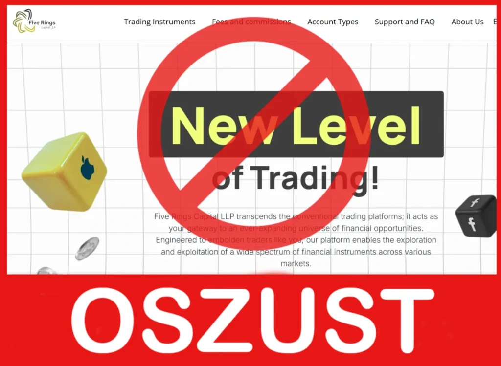 Five Rings Capital LLP twarz ekran