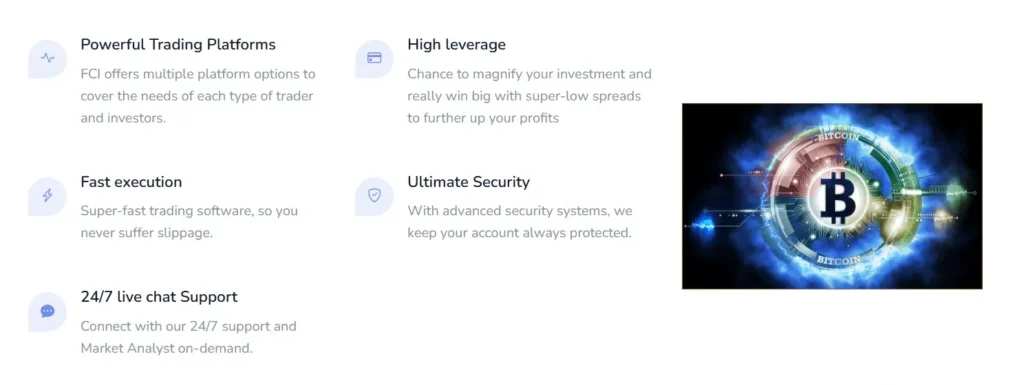 ForexCryptoInvest 1 ekran