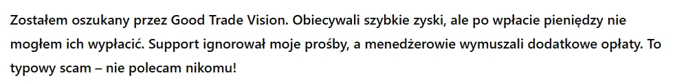 Good Trade Vision 3 ekran