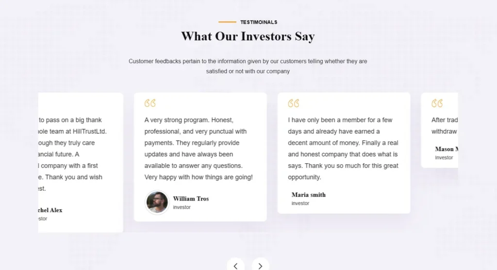 HillTrustLtd 1 ekran