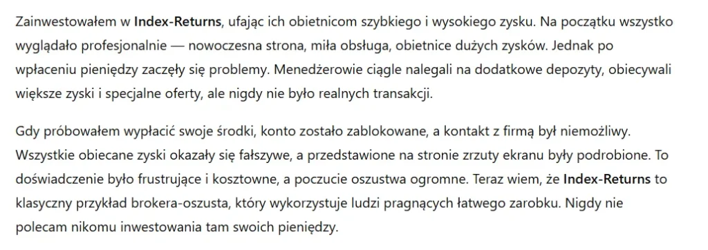 Index-Returns 3 ekran