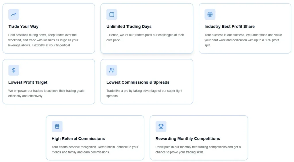 Infiniti Pinnacle 1 ekran