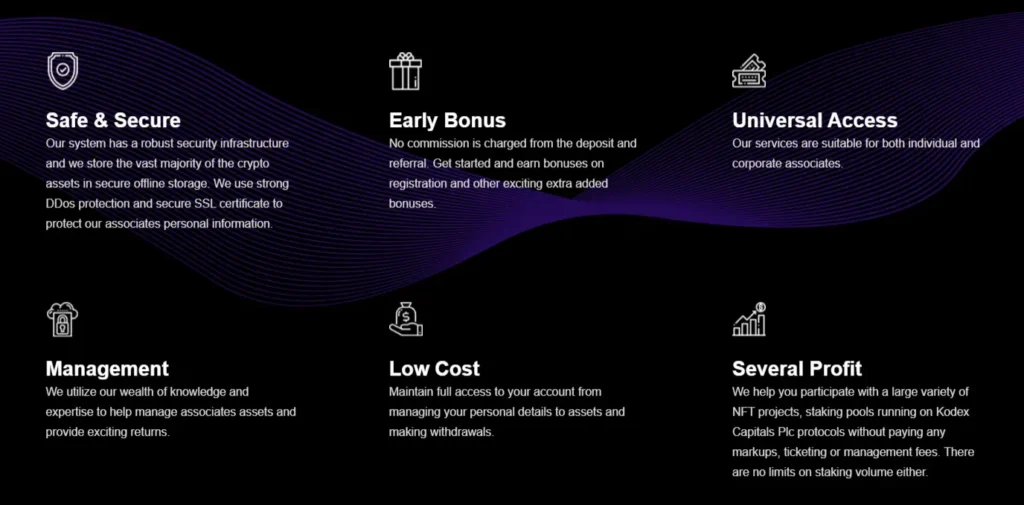 Kodex Capitals 1 ekran