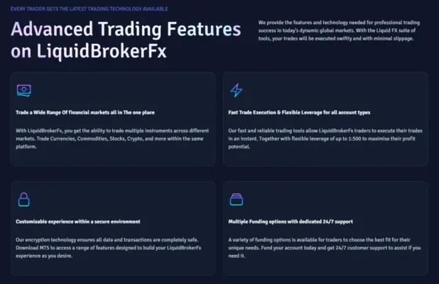 LiquidBrokerFx 2 ekran