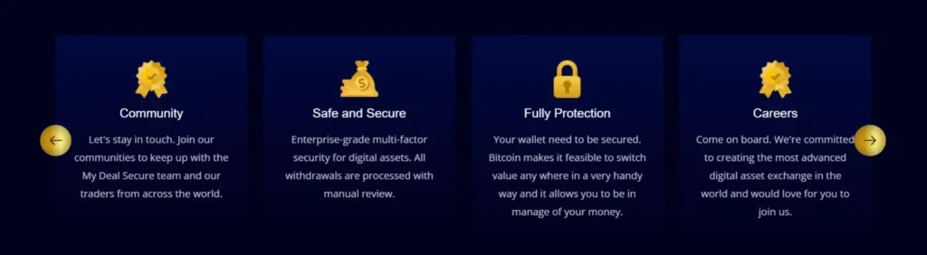 My Deal Secure 1 ekran