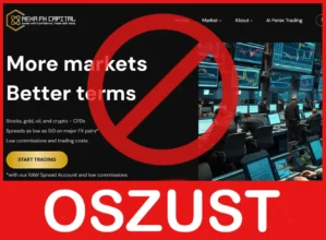 Nexa FX Capital twarz ekran