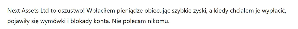 Next Assets Ltd 3 ekran