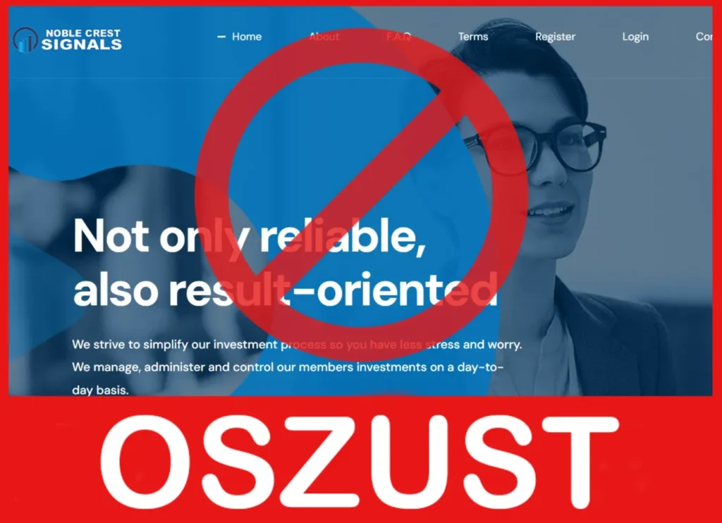 Noble Crest Markets twarz ekran