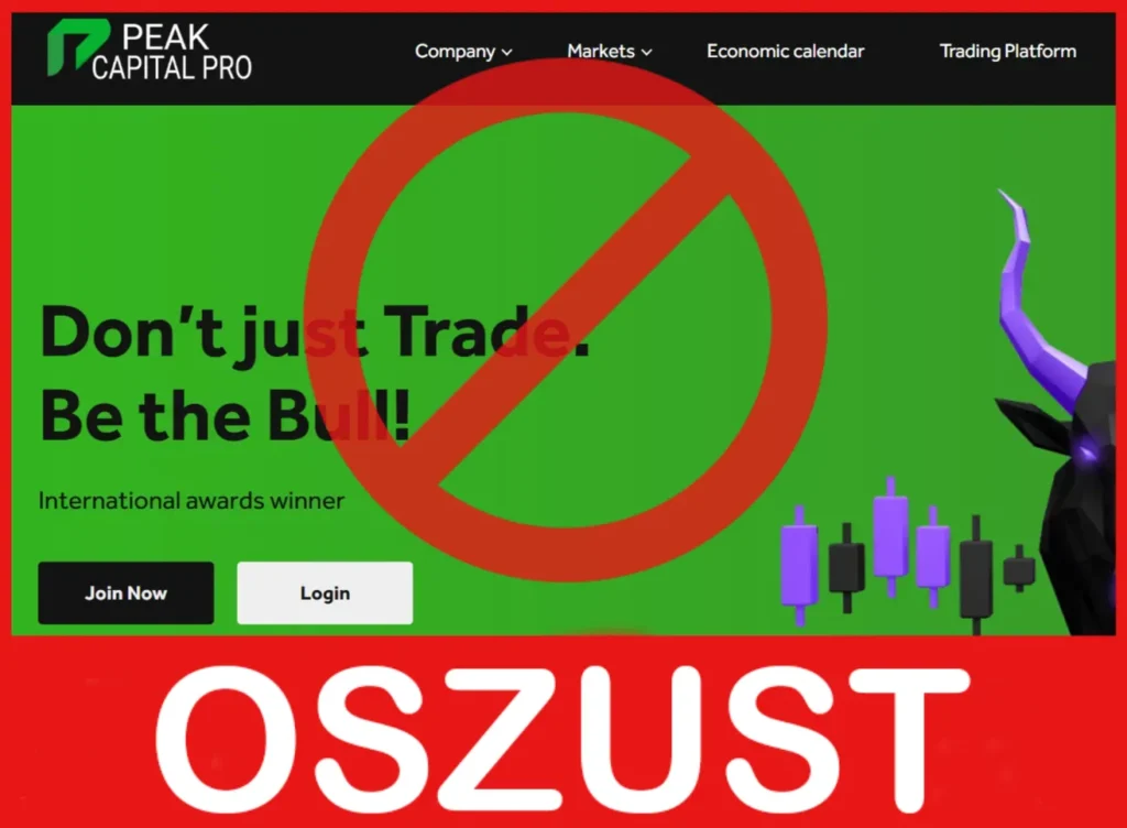 PEAK CAPITAL PRO twarz ekran