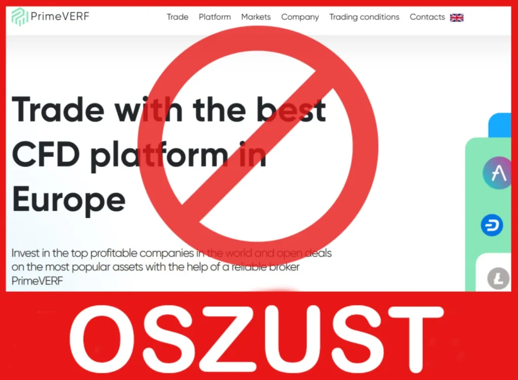 PrimeVERF twarz ekran