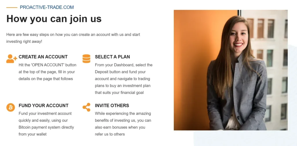 Proactive Trade 1 ekran