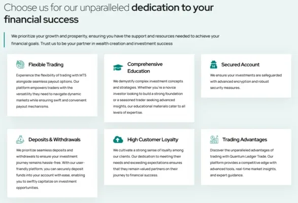 Quantum Ledger Trade 2 ekran