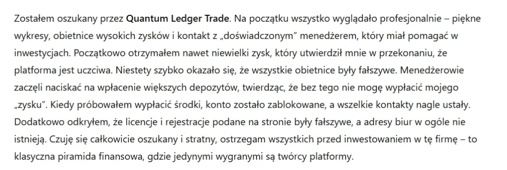 Quantum Ledger Trade 3 ekran