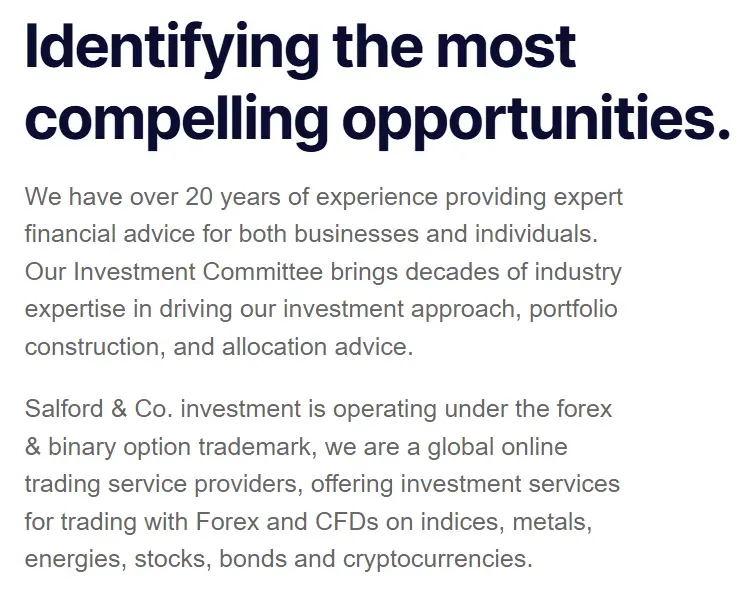 Salford & Co 1 ekran