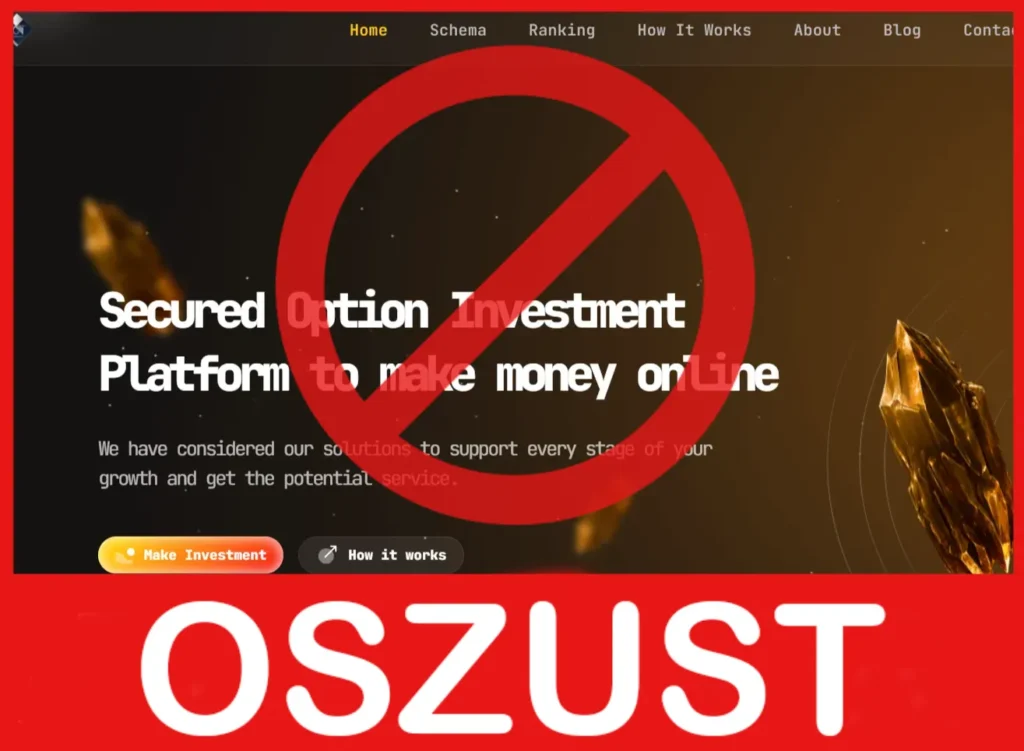 Secured Option twarz ekran