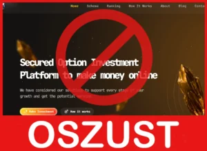 Secured Option twarz ekran