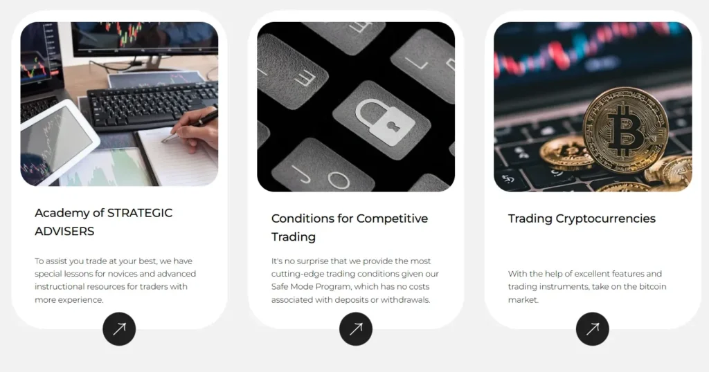 Strategic Advisers 1 ekran