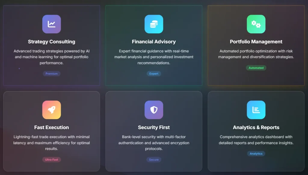 USTradeAdvance 1 ekran