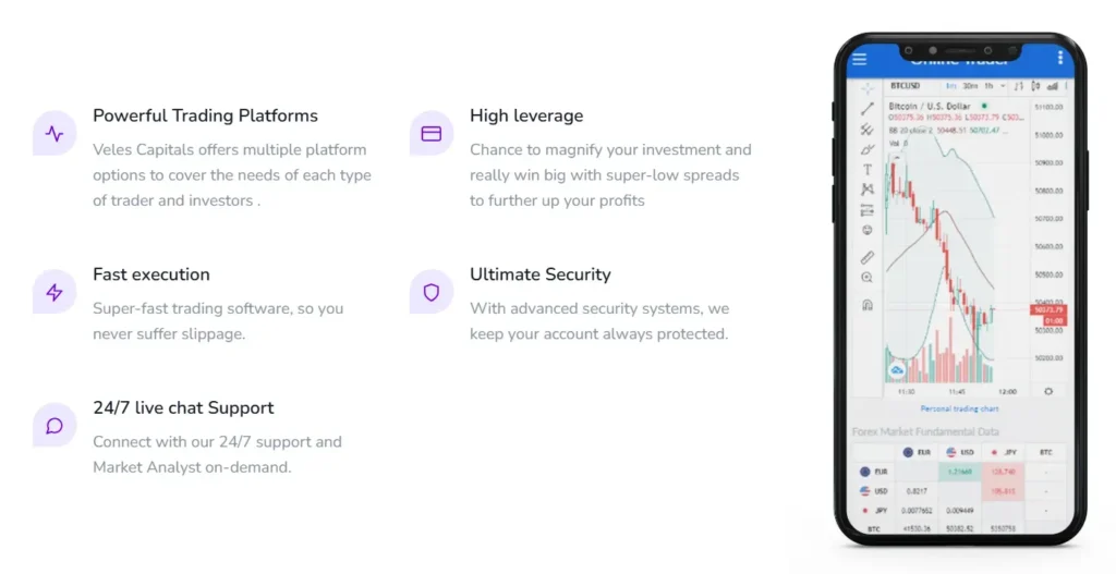 Veles Capitals 1 ekran