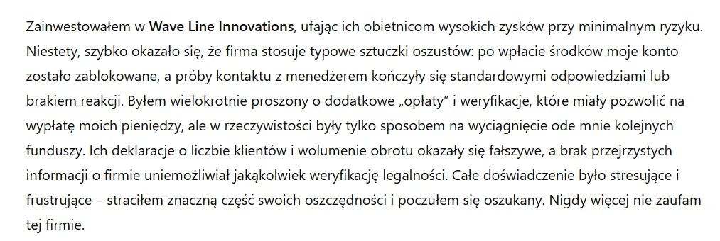 Wave Line Innovations 3 ekran