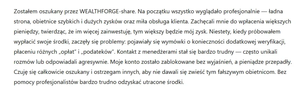 WEALTHFORGE-share 3 ekran