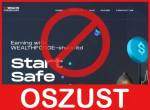 WEALTHFORGE-share twarz ekran