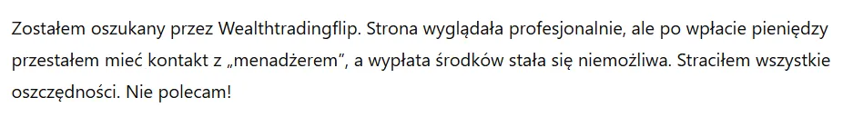 Wealthtradingflip 3 ekran
